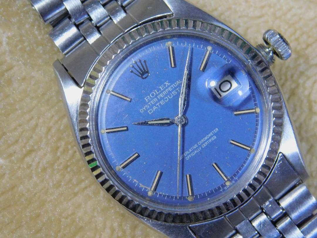 NIWASIさま専用 ROLEX Ref.1601 青文字盤 1962年 箱付