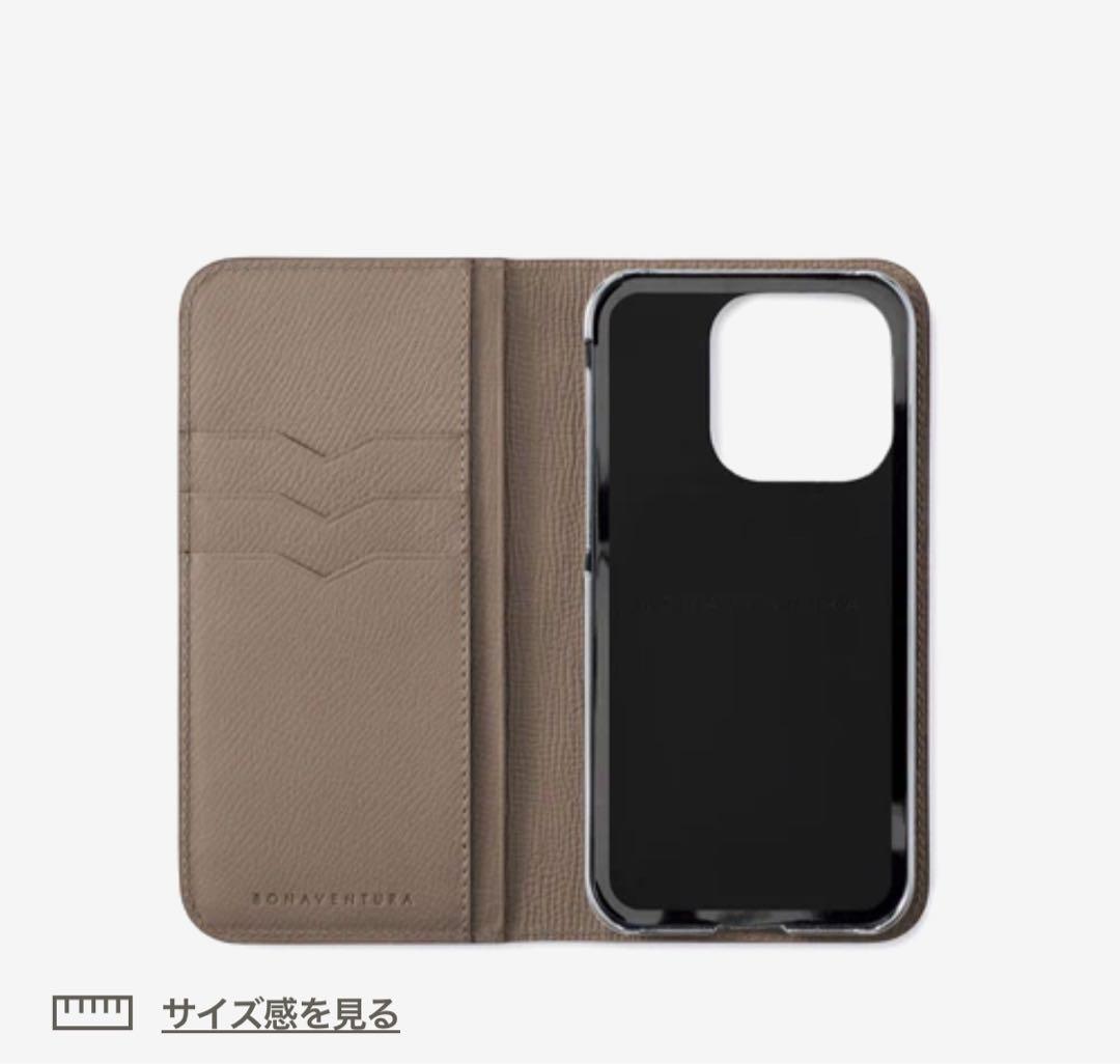 BONAVENTURA（iPhone 15 Pro) ダイアリーケース新品‼️