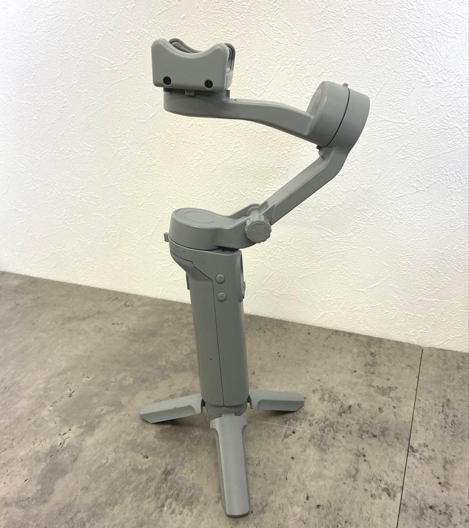 ＊ スマホ　スタビライザー　三脚内蔵　グレー