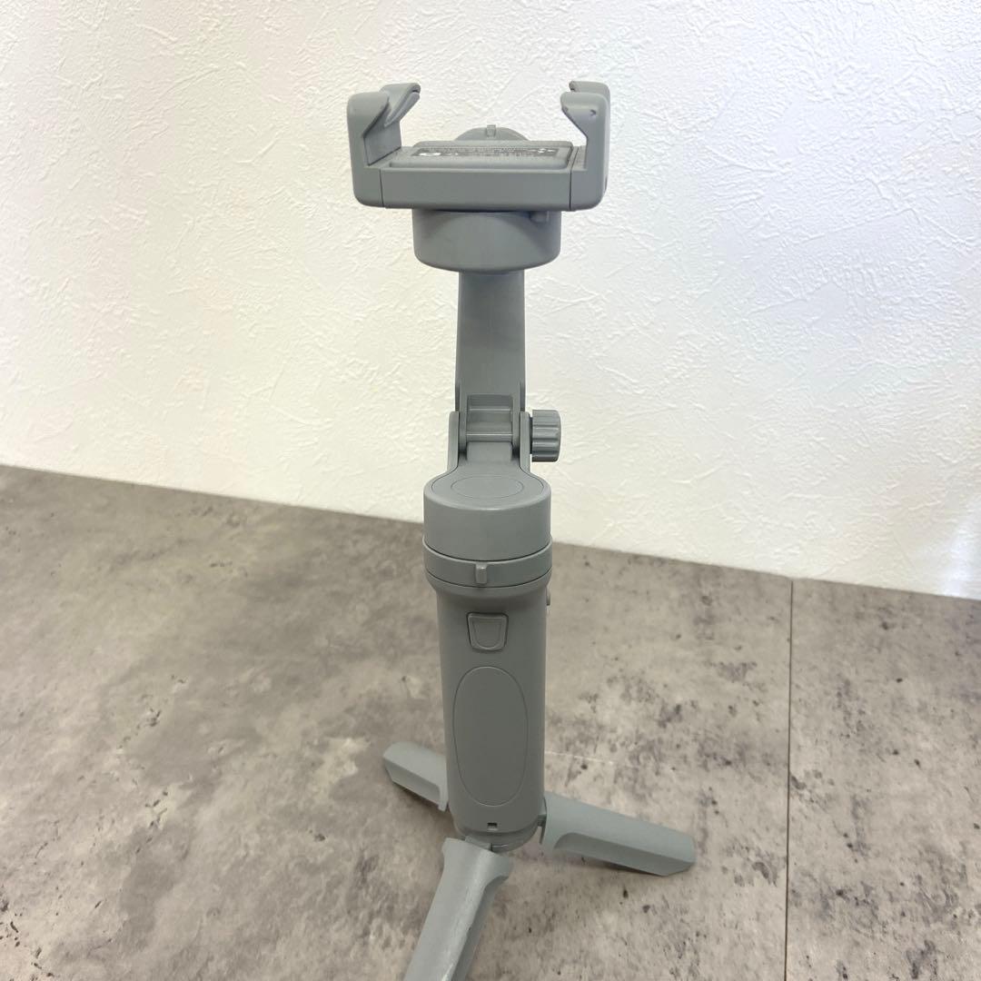 ＊ スマホ　スタビライザー　三脚内蔵　グレー