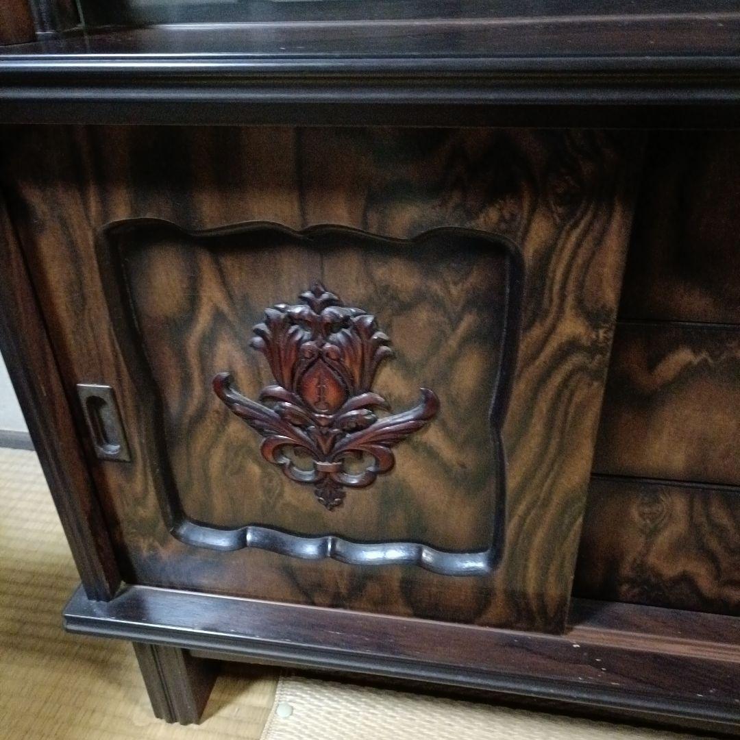 茶箪笥 飾り棚 和箪笥 飾り台 昭和レトロ アンティーク