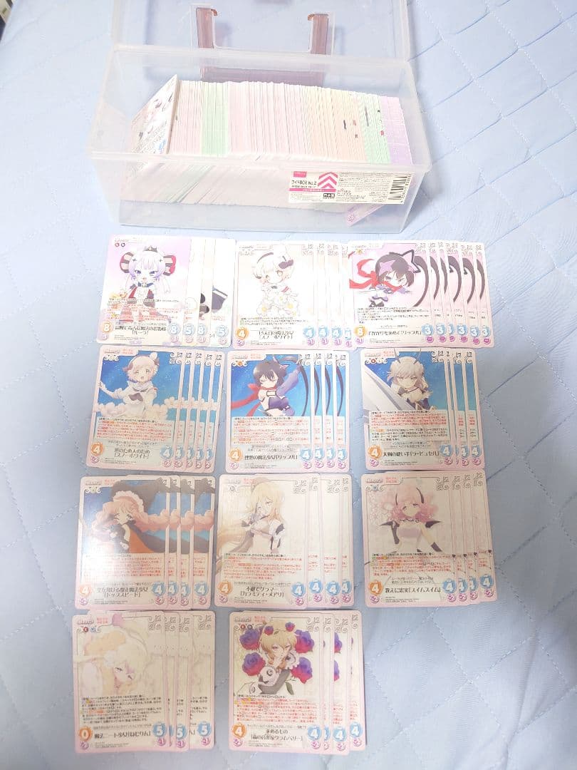 732.Chaostcg 魔法少女育成計画　４コンセット+PR付き