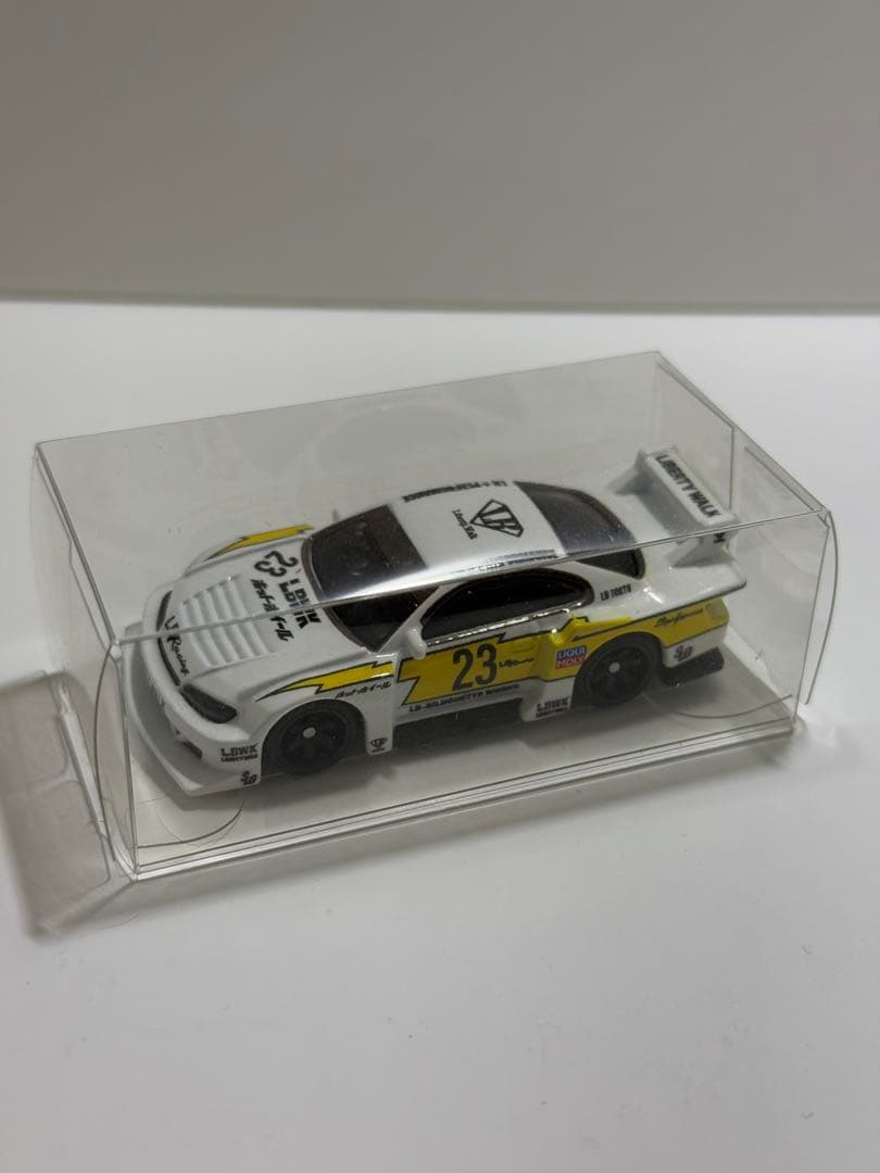 Minigt リバティーウォーク トランスポーター&ホットウィール LBシルビア