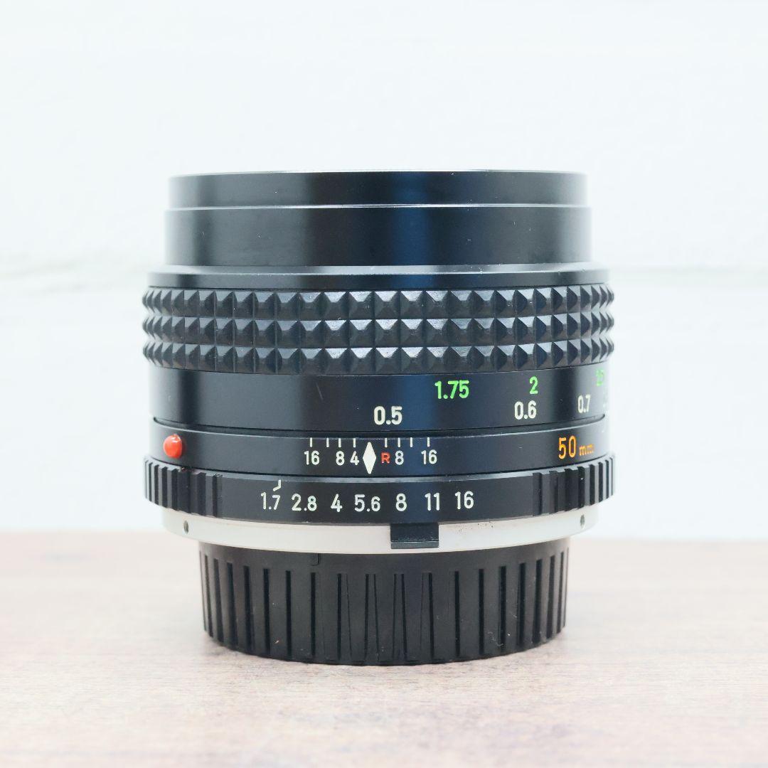 MINOLTA MC ROKKOR-PF 50mm F1.7 【光学美品】
