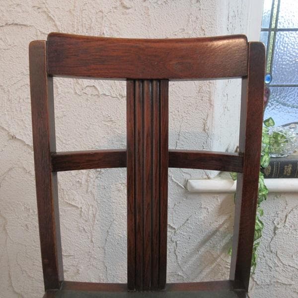 イギリス アンティーク 家具 ダイニングチェア 椅子 イス 英国 4072e