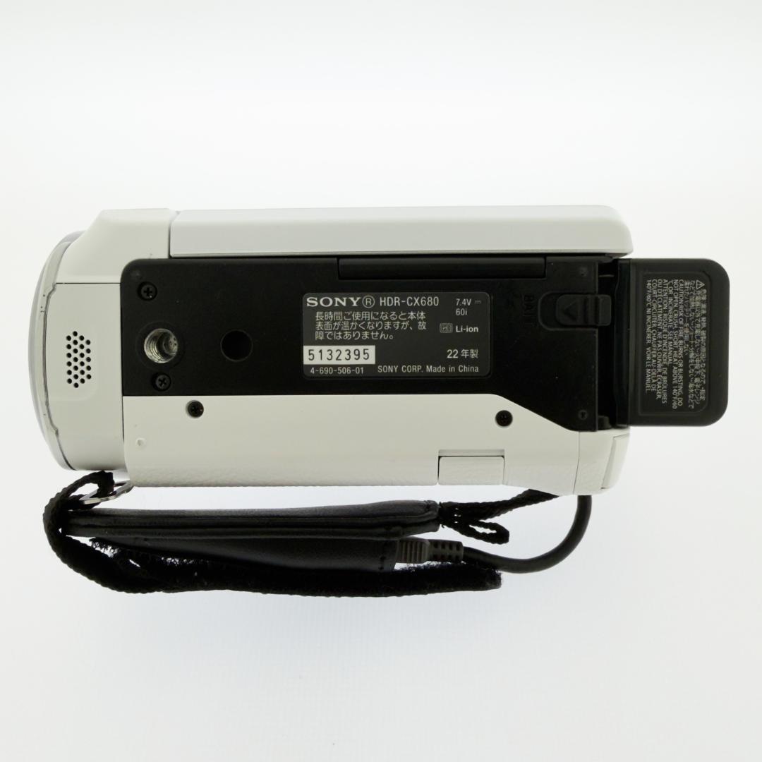 SONY HDR-CX680 (W) 美品 2022/11/29購入 保証残あり
