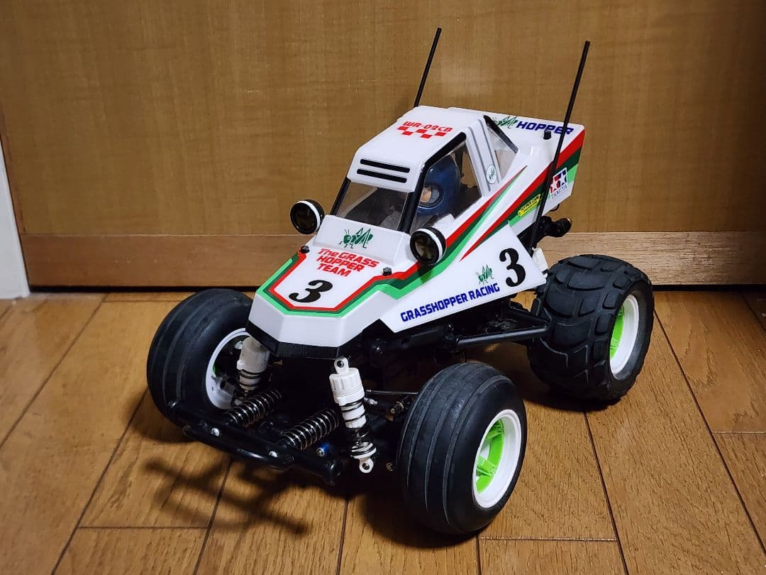タミヤ コミカルグラスホッパー WR-02CB 走行確認済 ちょっとカスタム