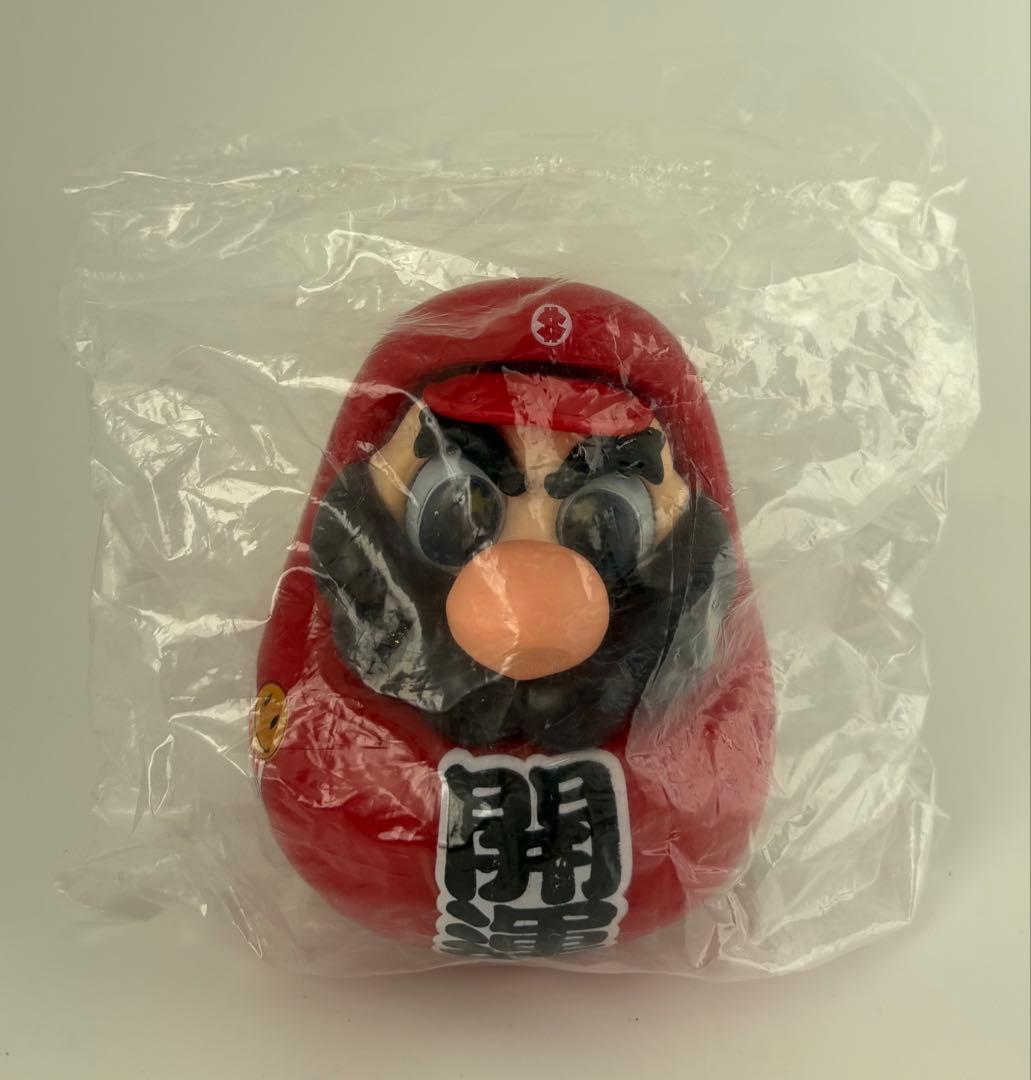 SUPER DARUMA マリオ ダルマ フィギュア　赤　レア
