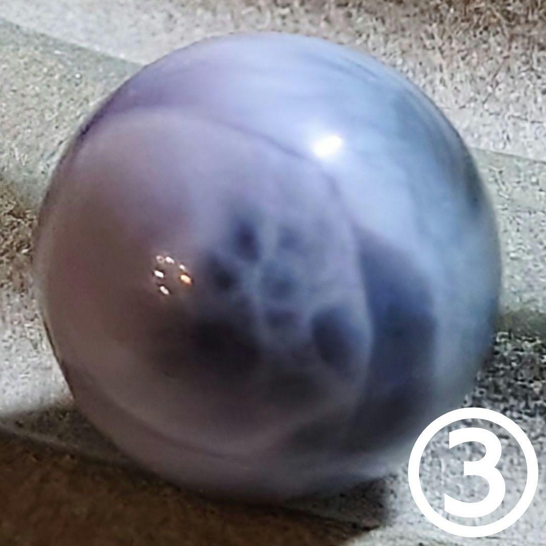 ★(前田慶次！)パープルラリマー？ 11ミリ珠 ビーズ③⑧(珍品！)