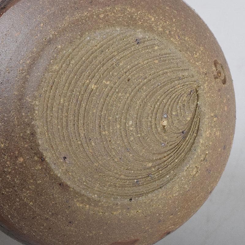 茶道具　瑞光窯造　佐々木八十二作　筒井写　瀬戸茶入　仕覆付　共箱　V　8900