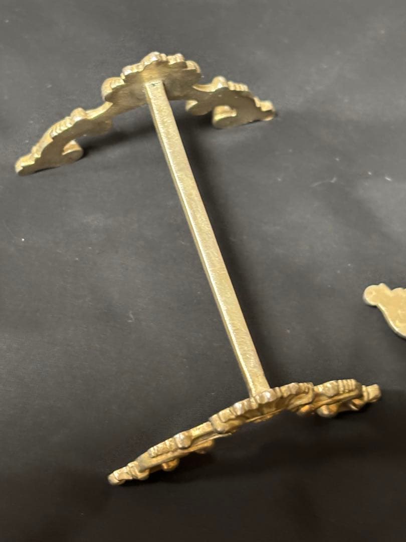 シルバーカトラリーレスト2個　ペンレスト