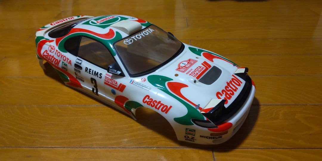 タミヤ　カストロールセリカ　GT-FOUR ST185 　1/10RC　ボディ