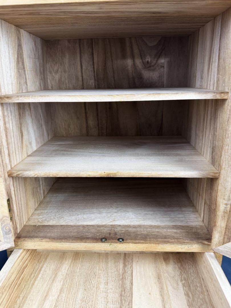 色絵本棚 入手困難 骨董 コレクション 置物 (旧家蔵出し)WWWT009