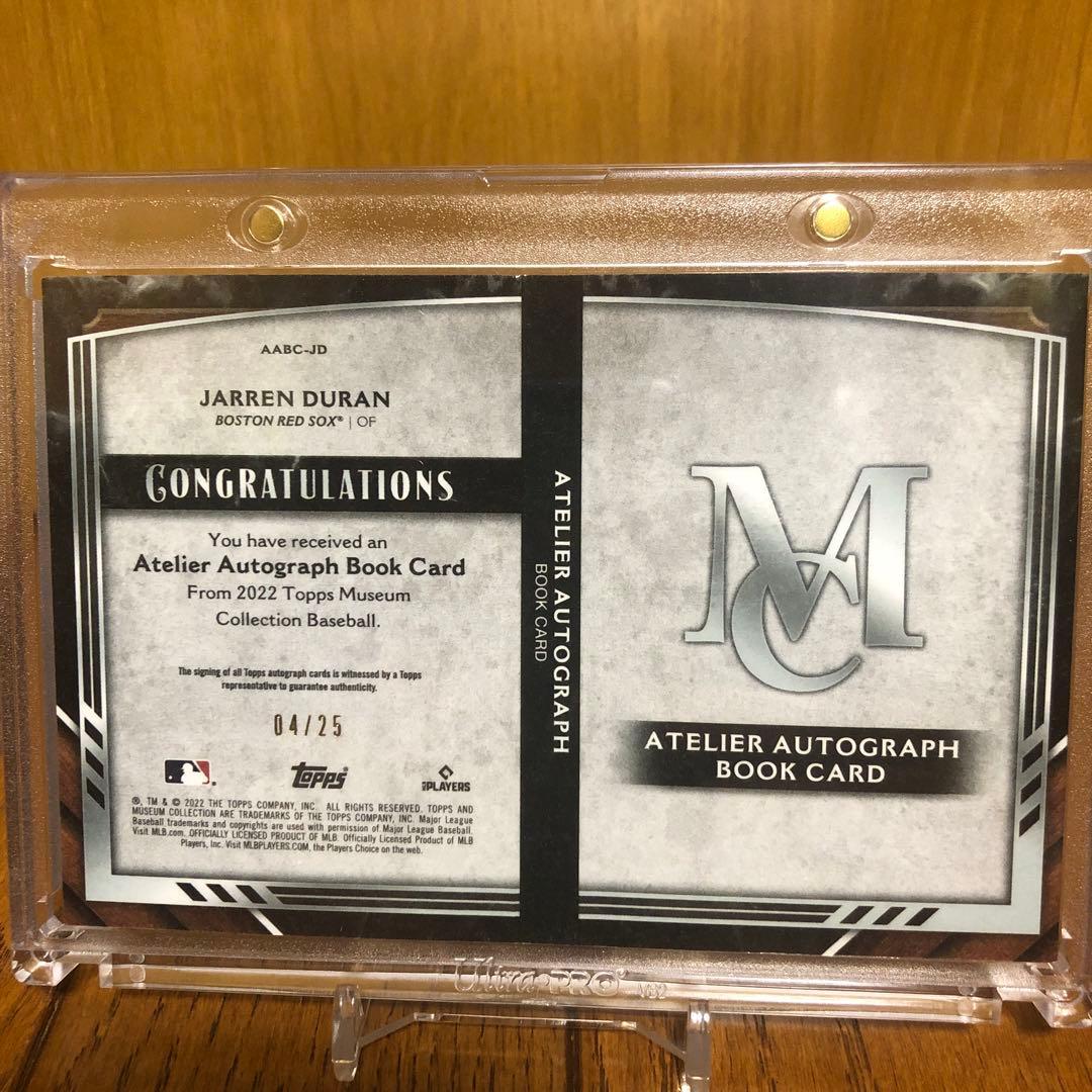 その他 AUTOGRAPH BOOK CARD 4/25 JARREN DURAN