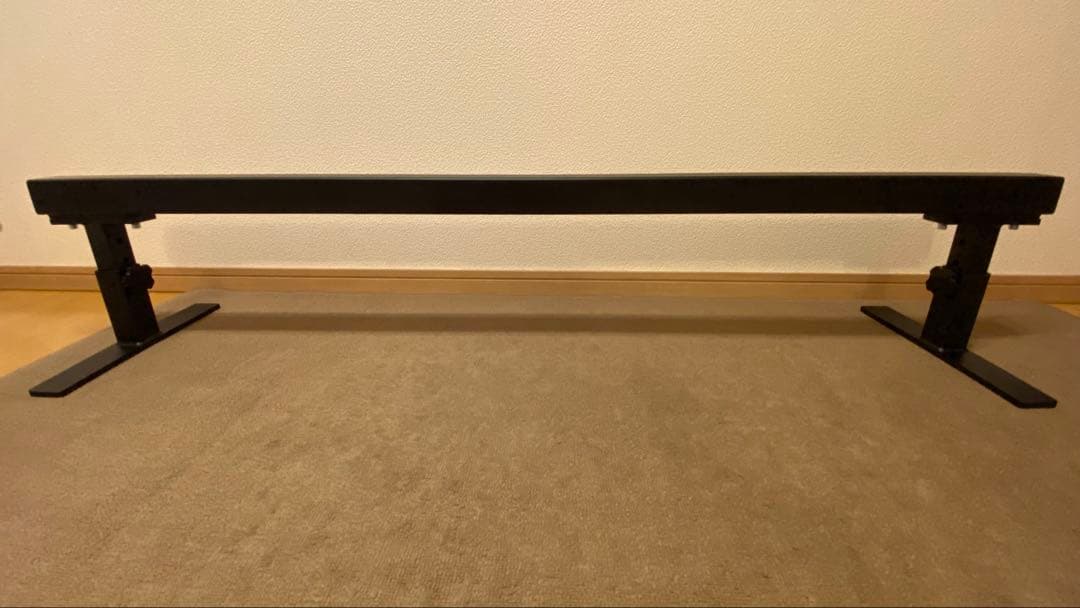 スケートボードレール　3段階の高さ調整可能❗️