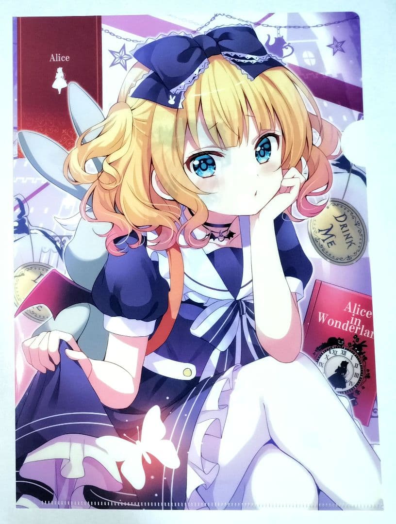ごちうさ シャロ クリアファイル 東京アニメセンター アリス