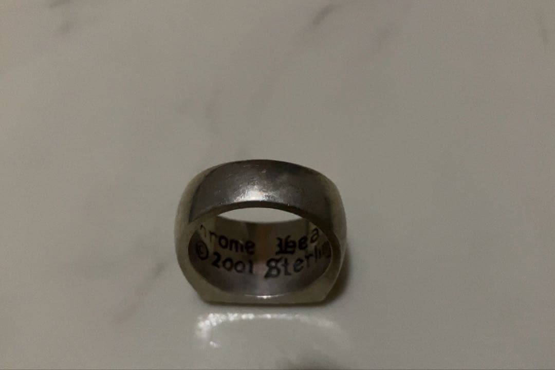 す*い様 シルバー　リング　指輪　クロムハーツ　ビックPJプレーンリング
