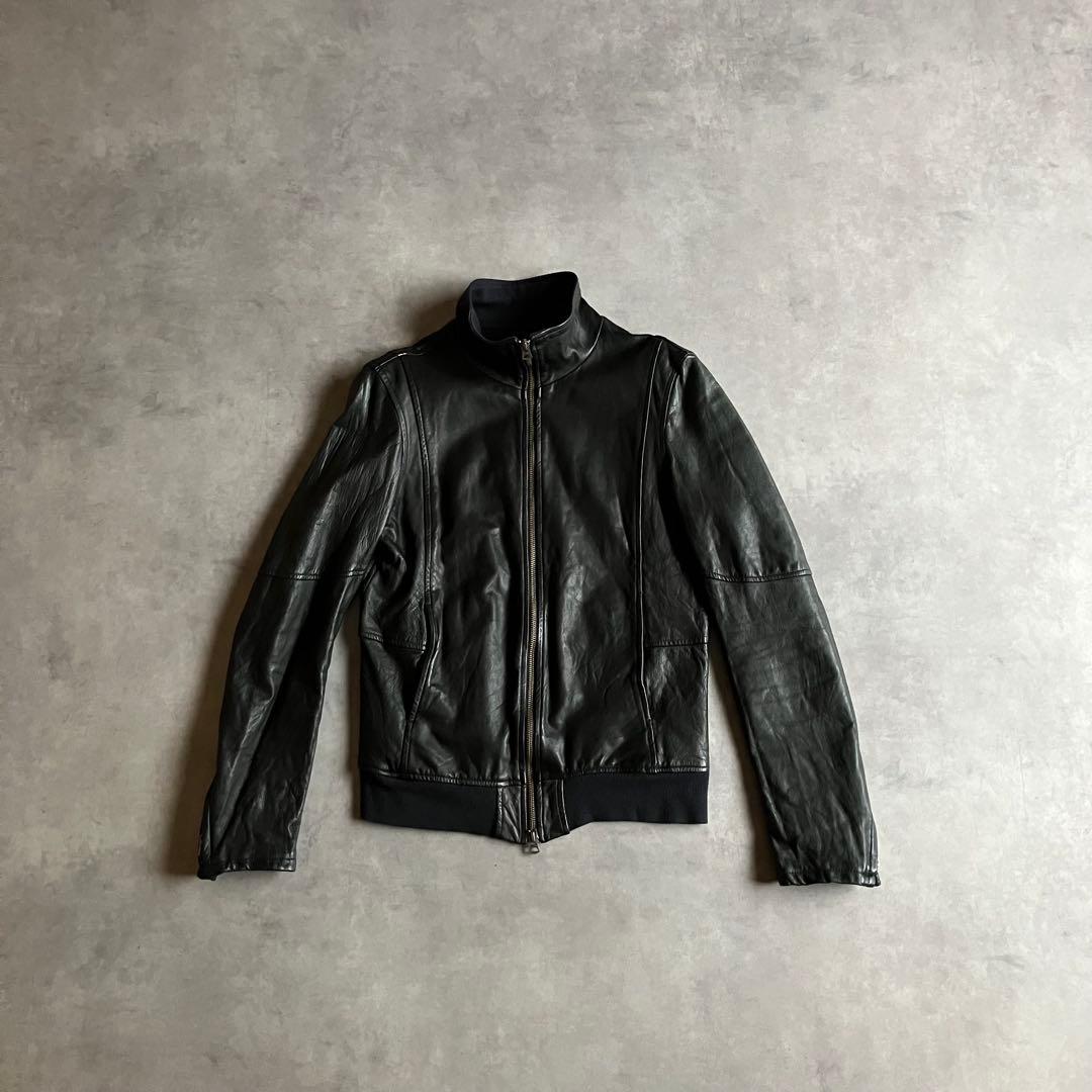 ジャケット・アウター 00s y2k archive shama leather jacket