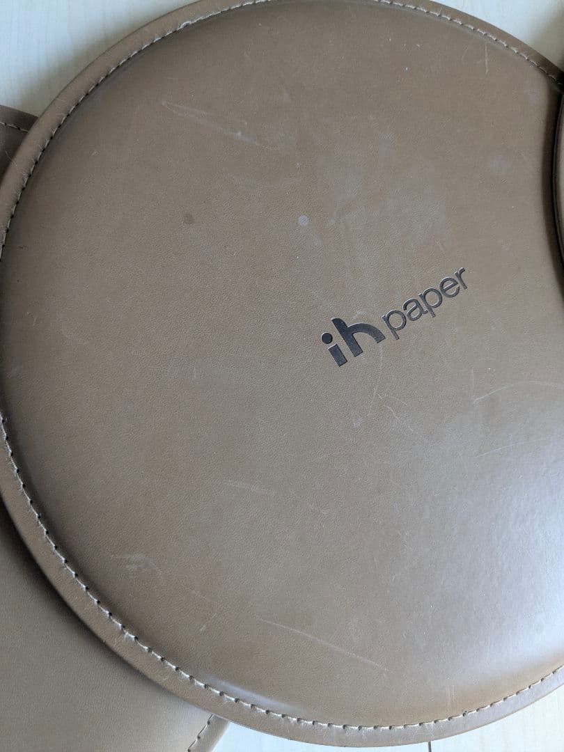 5個セット ih paper 折りたたみ円形スツール 最大300kg耐荷重