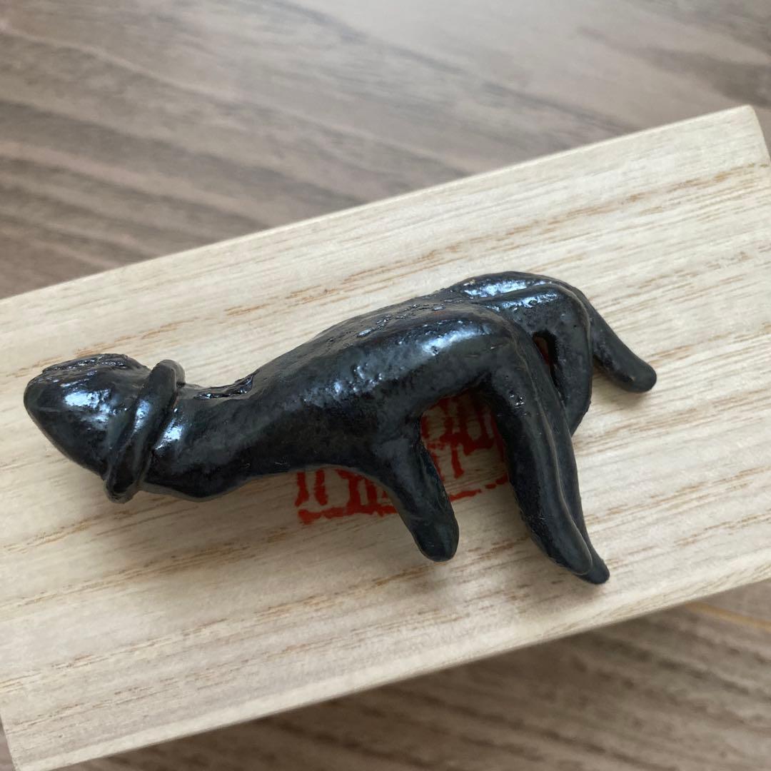 菊池克　仏手　置物 木箱付き　工芸