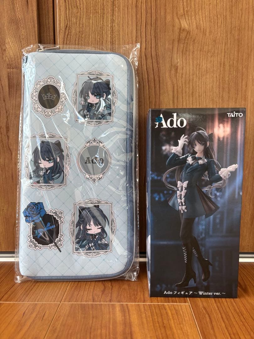 【新品未開封】Ado ラウンドワン限定 フィギュア+ペンライトケース セット