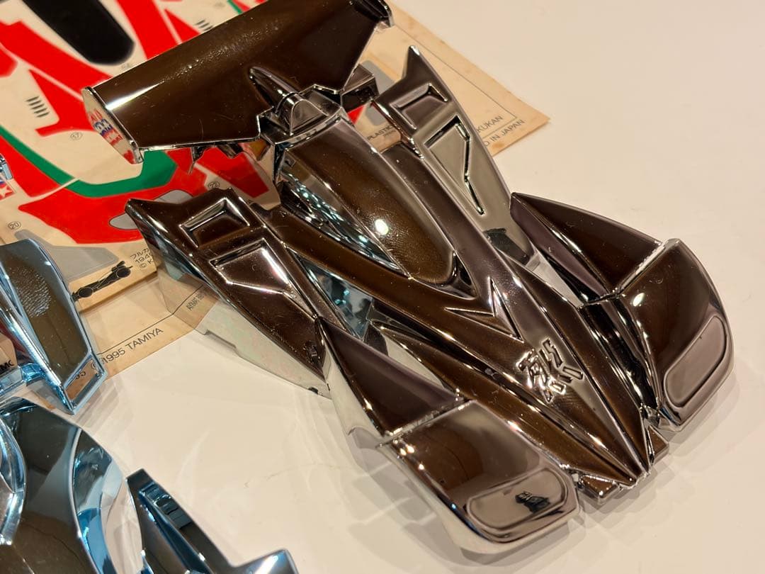 ミニ四駆　メッキ　ボディ　レア　限定