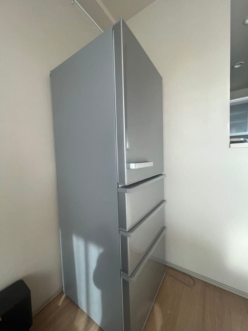 【最終値下げ】アクア　AQR-36J シルバー フレンチドア冷凍庫