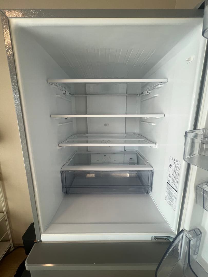 【最終値下げ】アクア　AQR-36J シルバー フレンチドア冷凍庫