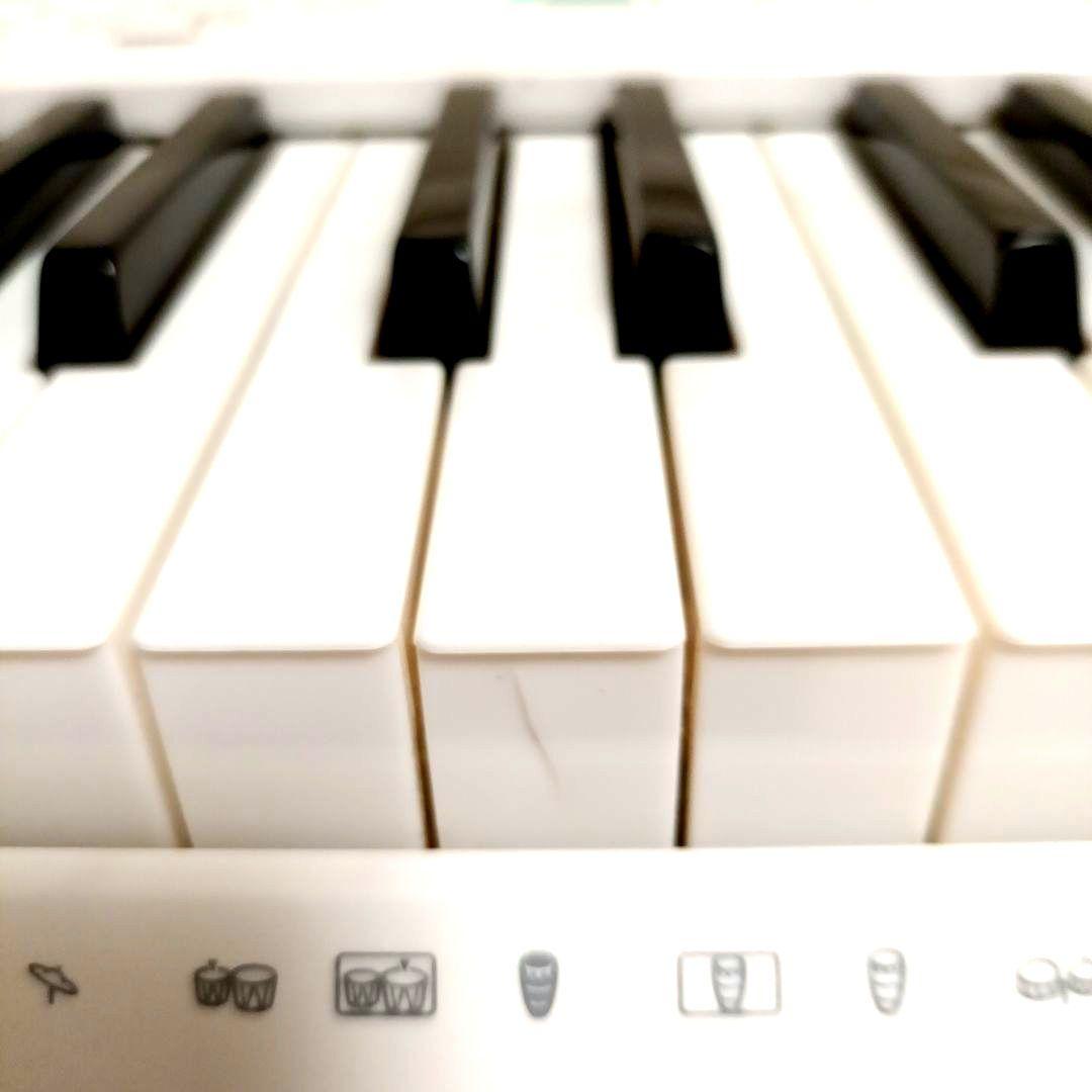 CASIO LK-223 光ナビゲーション 電子キーボード 61鍵 スタンド付き