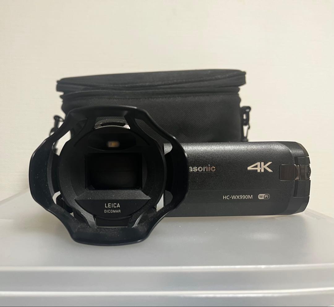 [値下げ中]Panasonic HC-WX 990M 4Kビデオカメラ　セット