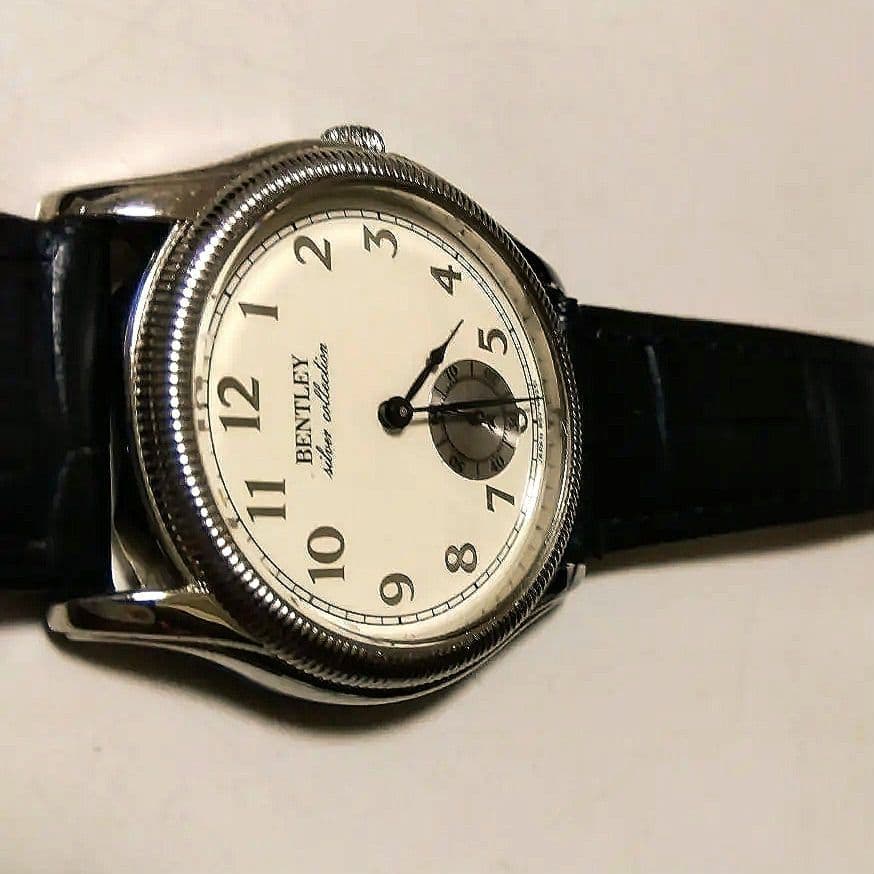 BENTLEY 純銀側　スモールセコンド　稼働美品