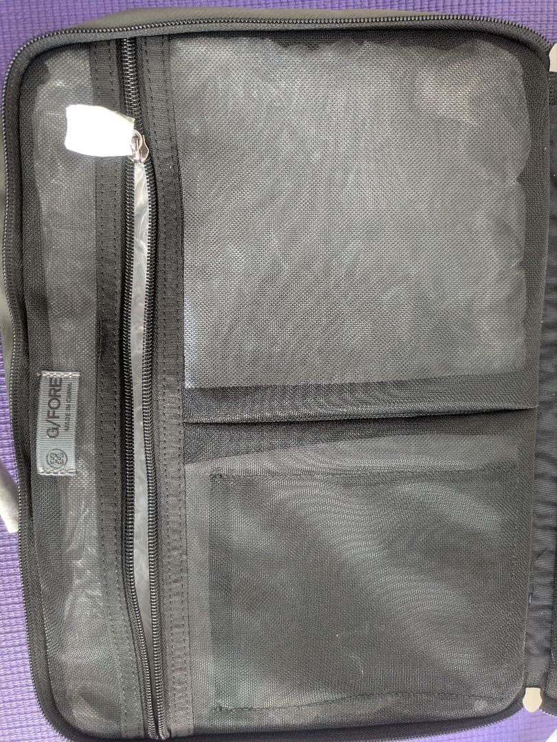 新品非売品★G/FORE ジーフォア刺繍4Gロゴ トラベルバッグバッグインバッグ