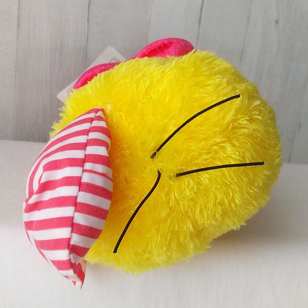 トゥイーティー　ぬいぐるみ　リボン　ハート　ピンク　tweety