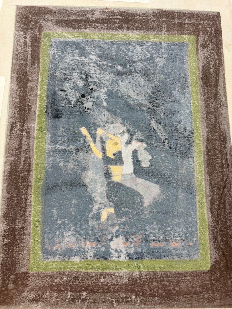 インドミニアチュール　手書き　細密画