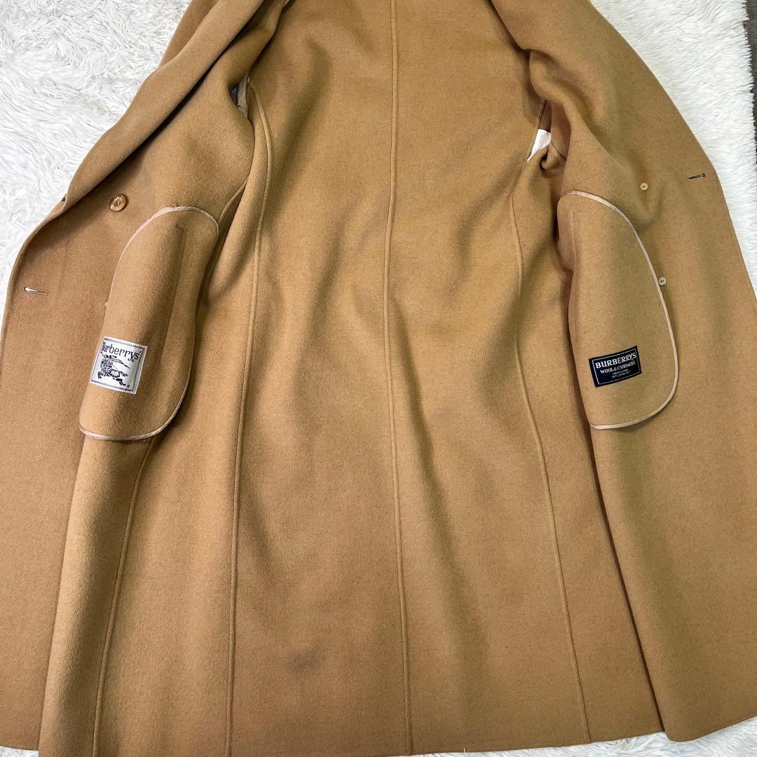 BURBERRY バーバリー✨ダブルフェイス カシミヤ チェスターコート 9AB