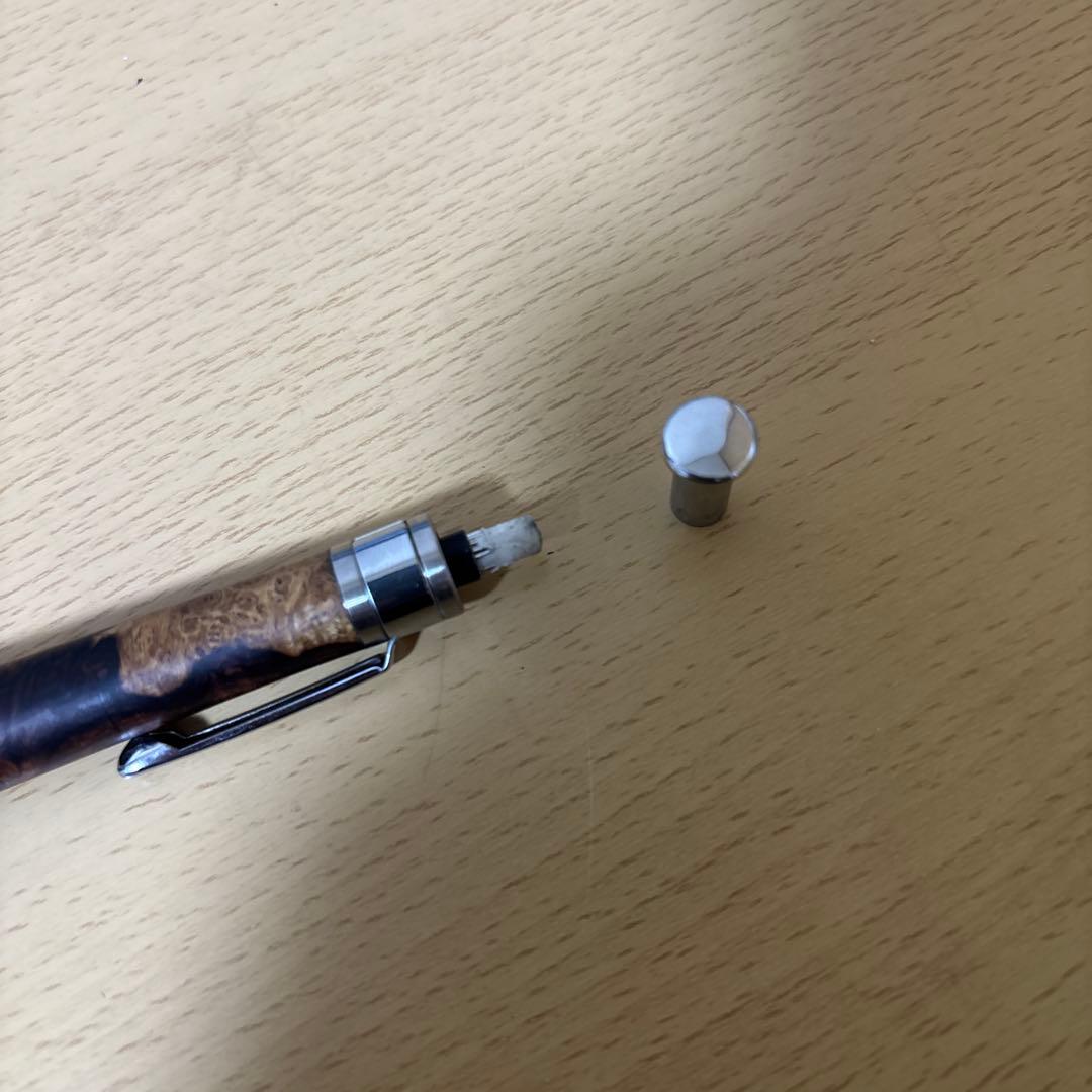 工房楔 ローズウッド瘤杢 ツートーン シャーペン