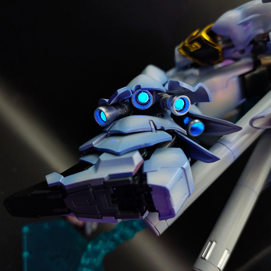 ミキシング塗装完成品　高機動強襲　白銀塗装　美プラ