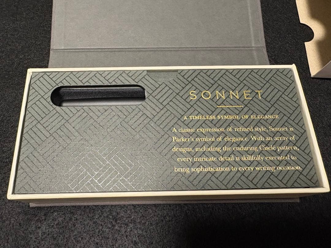 PARKER SONNET 万年筆　マッドブラックGT ギフトボックス　未使用