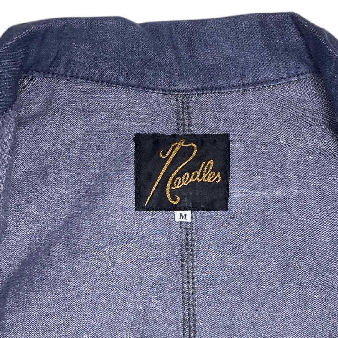 ニードルス　チャイナジャケット　カバーオール　コットンリネン