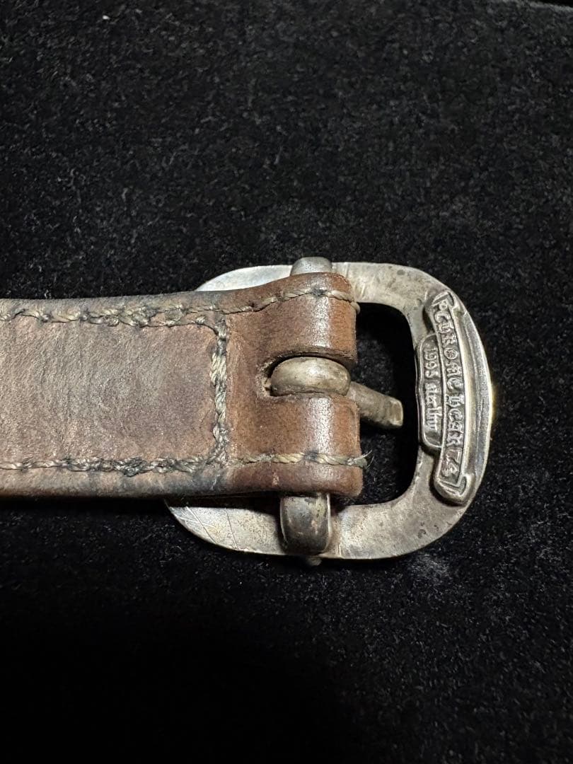 クロムハーツ　ガンスリンガーレザー　ブレスレット　JUNK