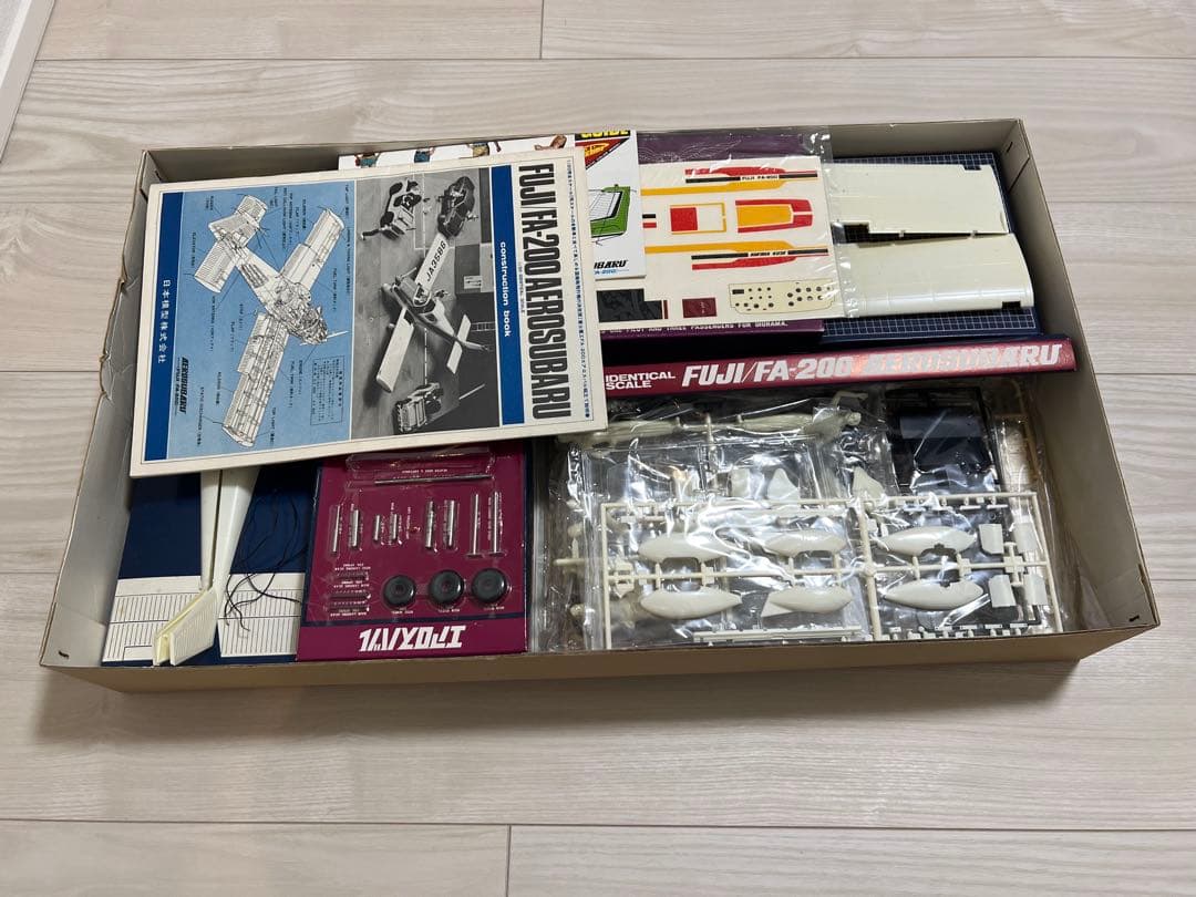 ニチモ エアロスバル FUJI FA-200 1/20【超レア】【中身美品完品】