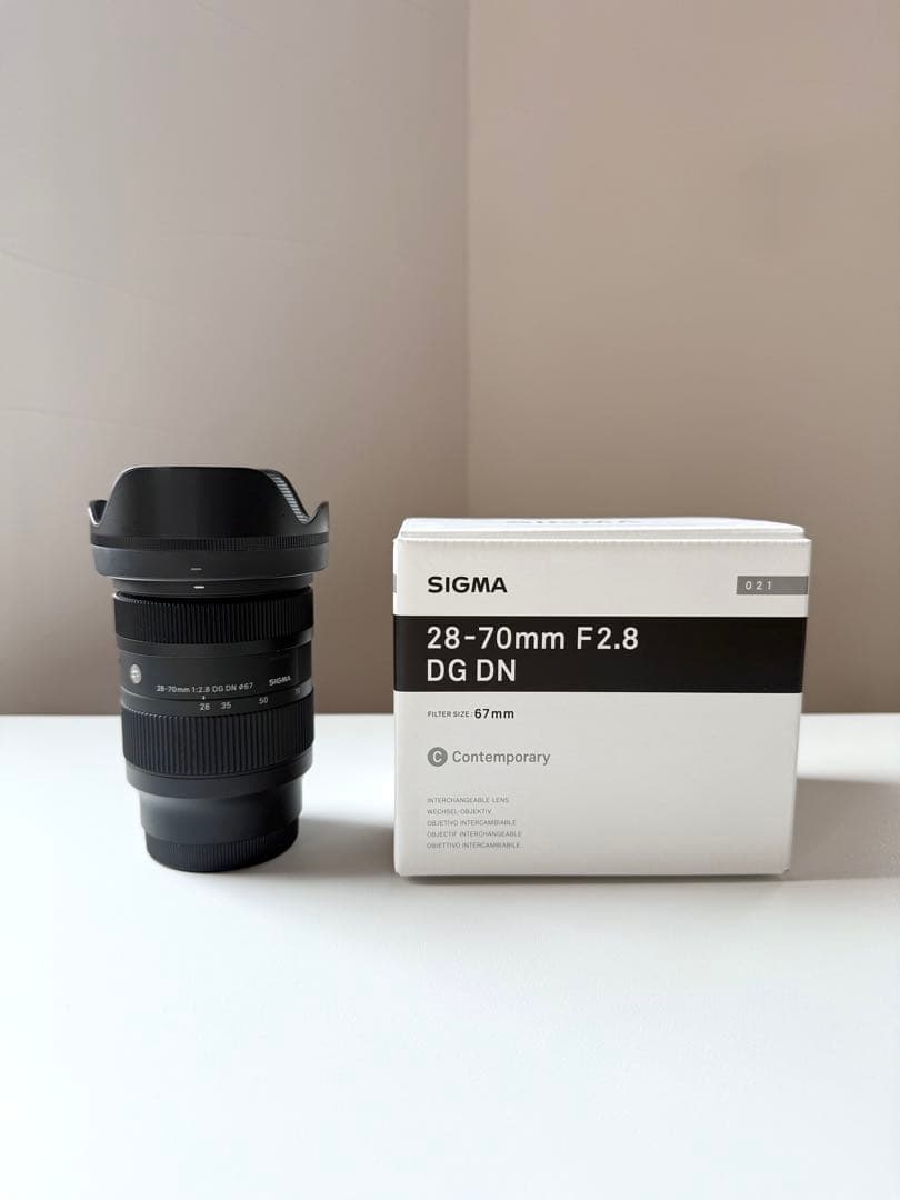 【美品】SIGMA 28-70mm F2.8 DG DN SONY Eマウント