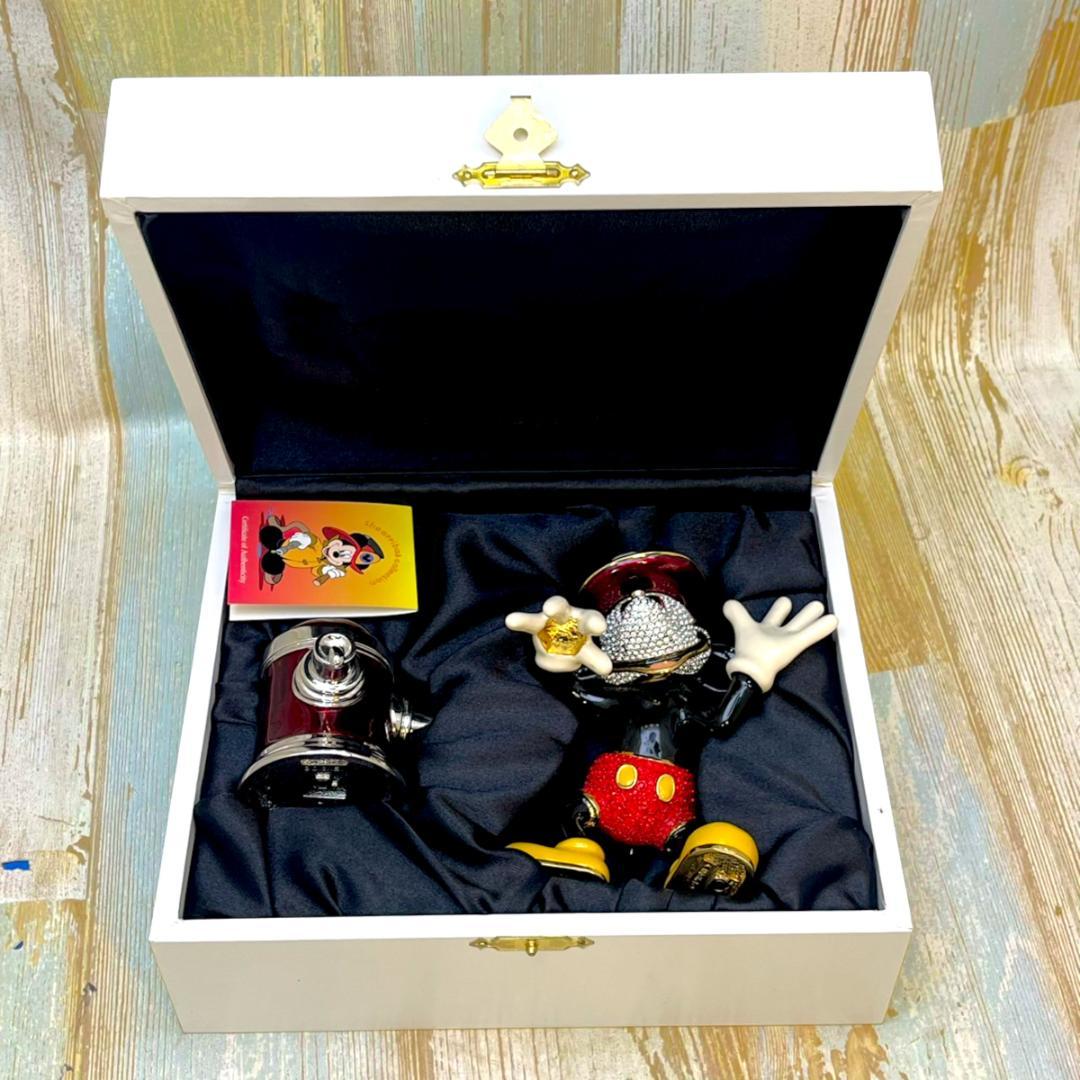 定価11万円レア★ミッキーの消防隊 アリバス・ブラザーズ スワロフスキー