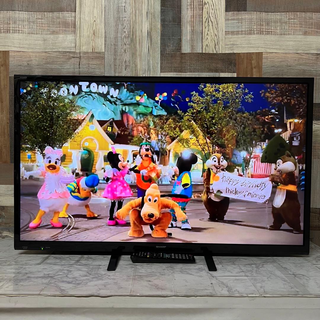即日受渡❣️全国送料込SHARP 40インチ 液晶テレビ AQUOS HDD録画○
