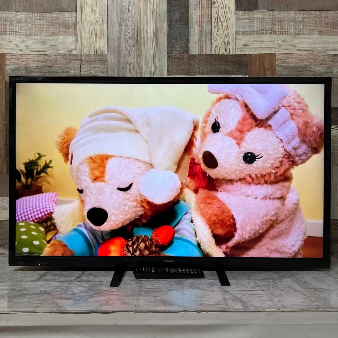 即日受渡❣️全国送料込SHARP 40インチ 液晶テレビ AQUOS HDD録画○