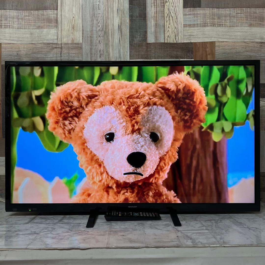 即日受渡❣️全国送料込SHARP 40インチ 液晶テレビ AQUOS HDD録画○