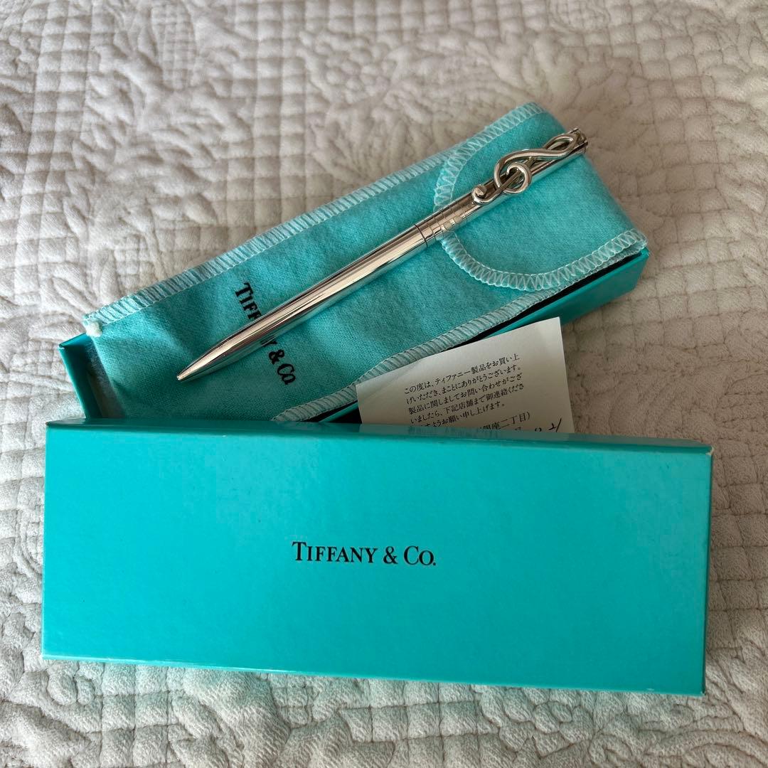 レア　Tiffany & Co. ト音記号シルバーボールペン