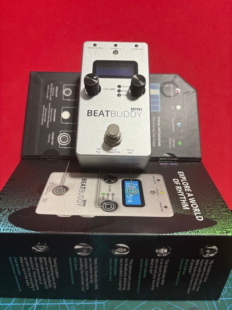 Beat Buddy Mini　と　純正フットスイッチ