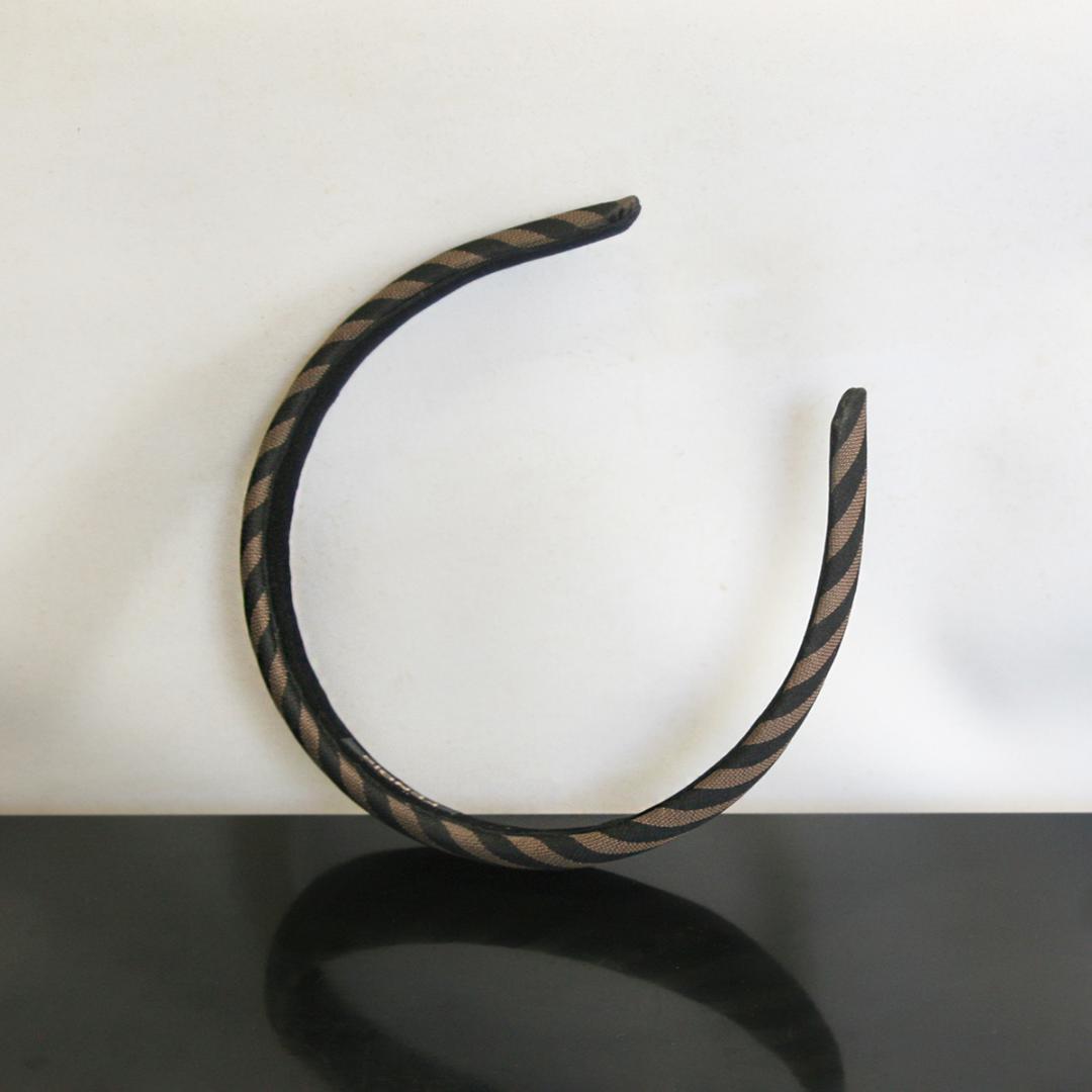 FENDI フェンディ ペカン柄 カチューシャ ヘアバンド