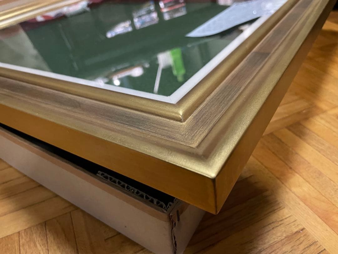ゴールド 木製 油彩額縁 クラシックスタイル　高級欧風額　高級額縁